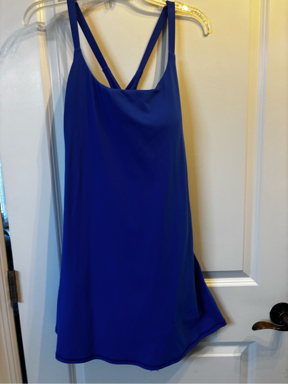 HALARA Easy Peezy activewear dress with built in shorts in blue 💙 size L